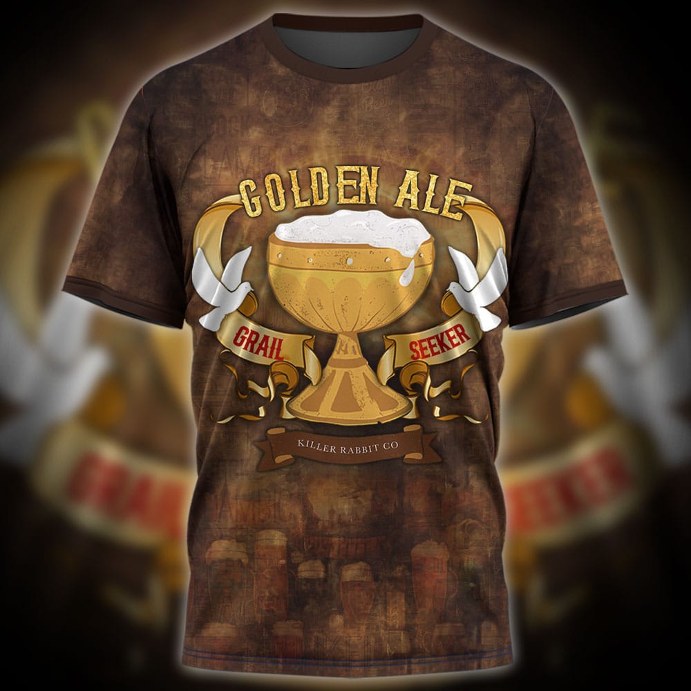 Golden Ale DRNK 3D T-SHIRT NTH0215NTS