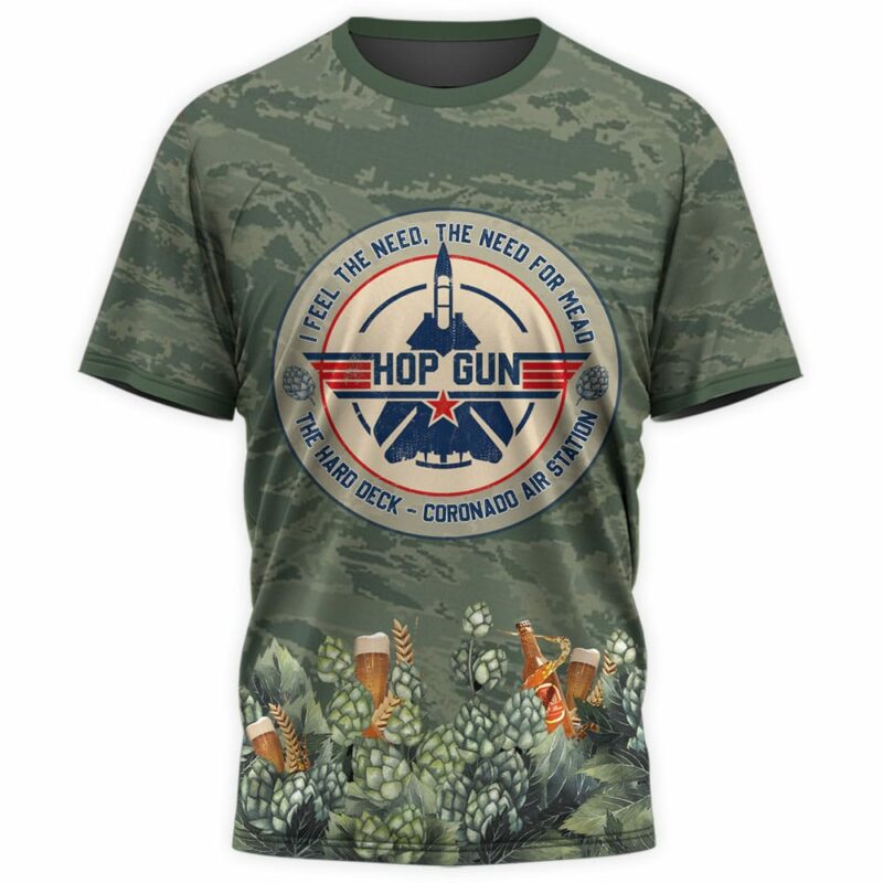 I Feel The Need, The Need For Mead! DRNK 3D T-SHIRT NTH3135NTS - Image 2