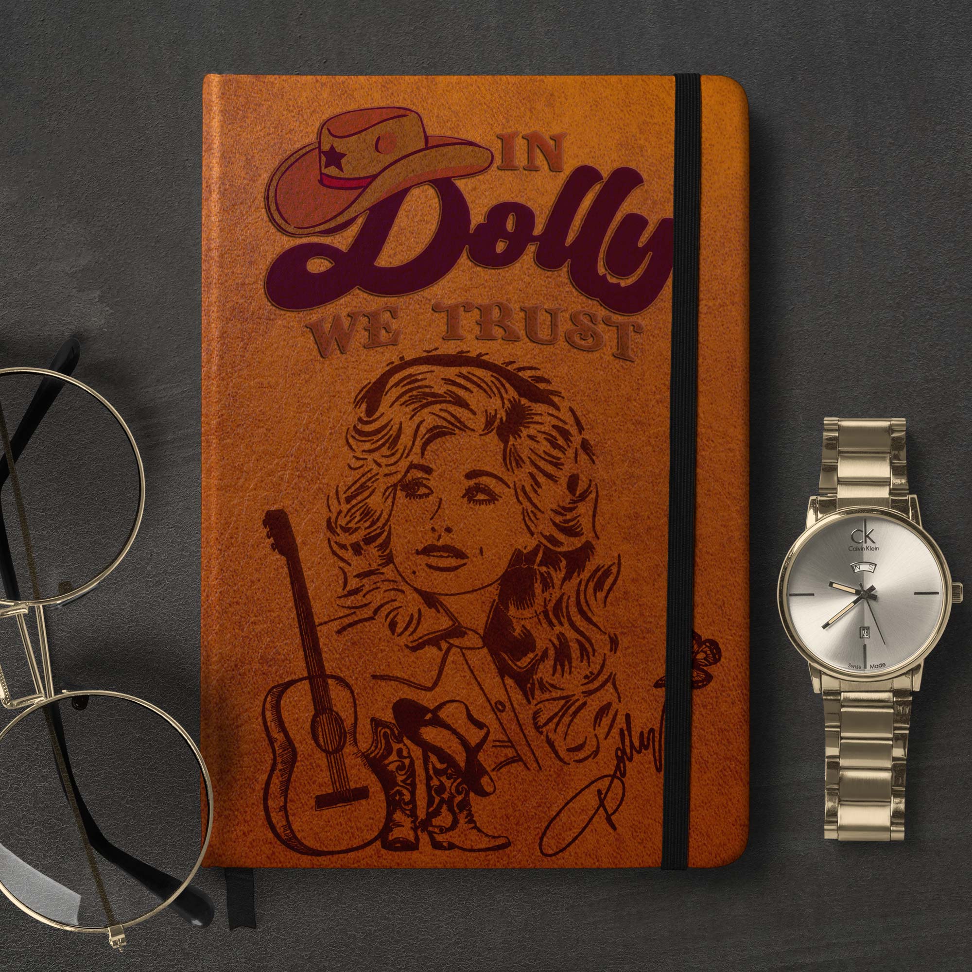 DLPT Leather Notebook NTH2946NVH