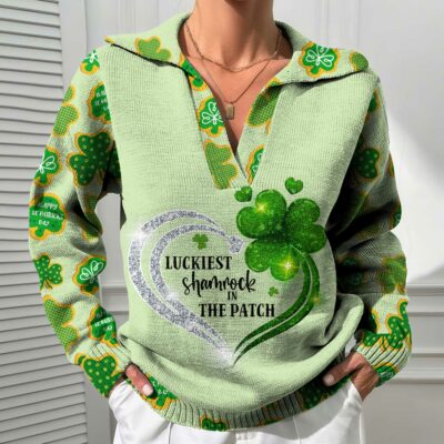 St. Patrick's Day SPD Polo Sweater NTH3036LTT