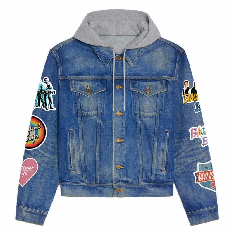 BSB Hooded Denim Jacket NTH3071LTT - Image 2
