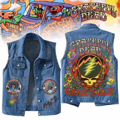 GRDE Sleeveless Cut Off Jacket NTH0306GRDE02