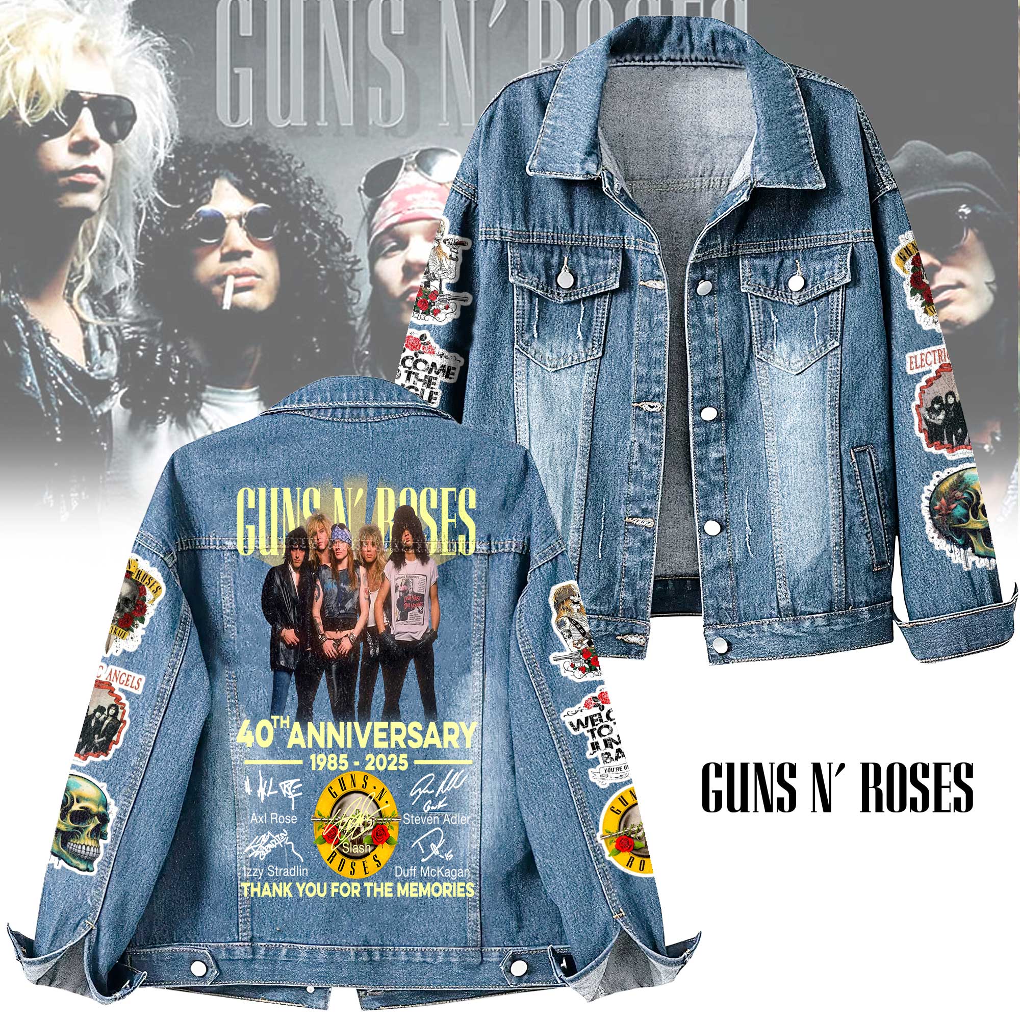 GnR Denim Jacket NTH3231NVH