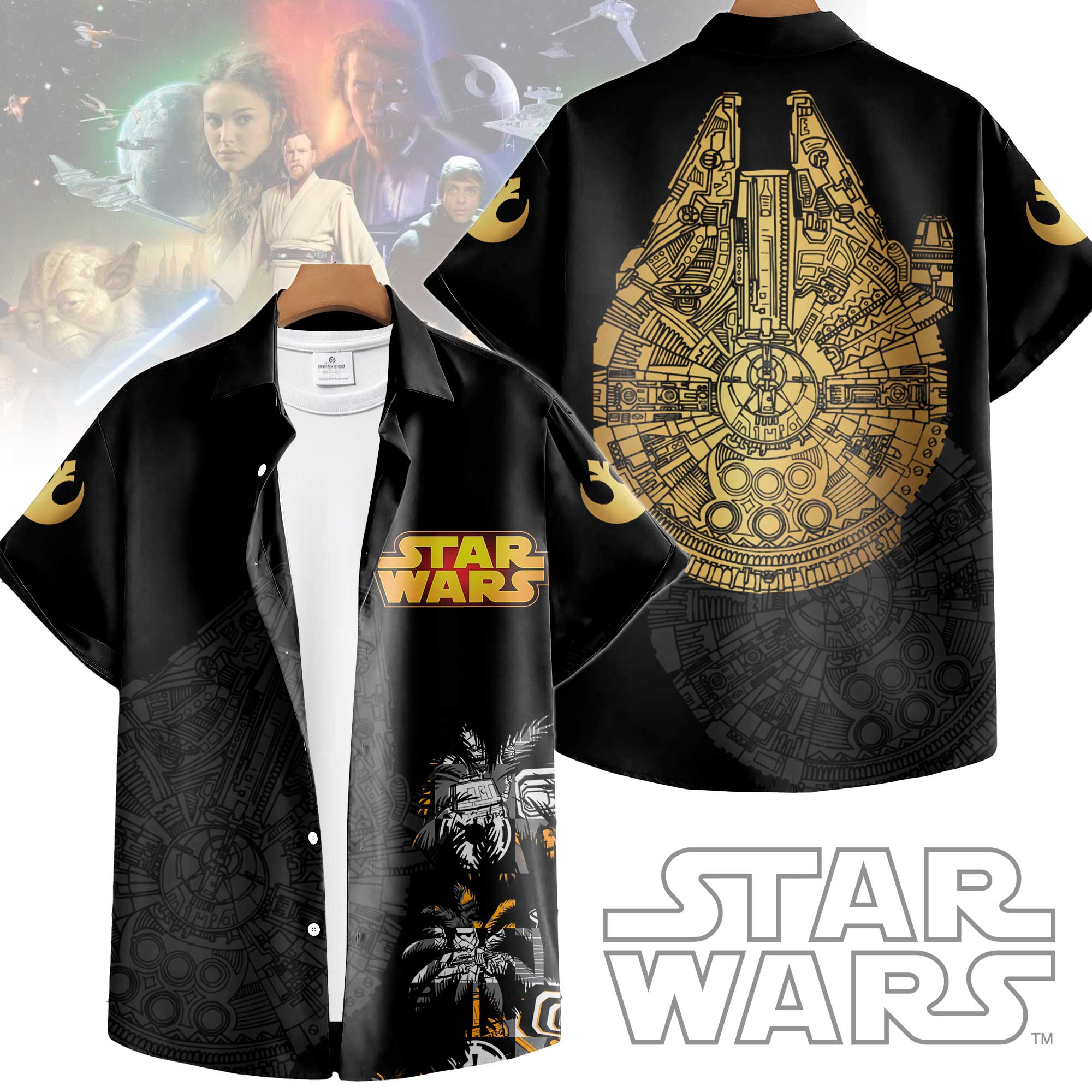 STAR Hawaiian Shirt NTH3357LTT