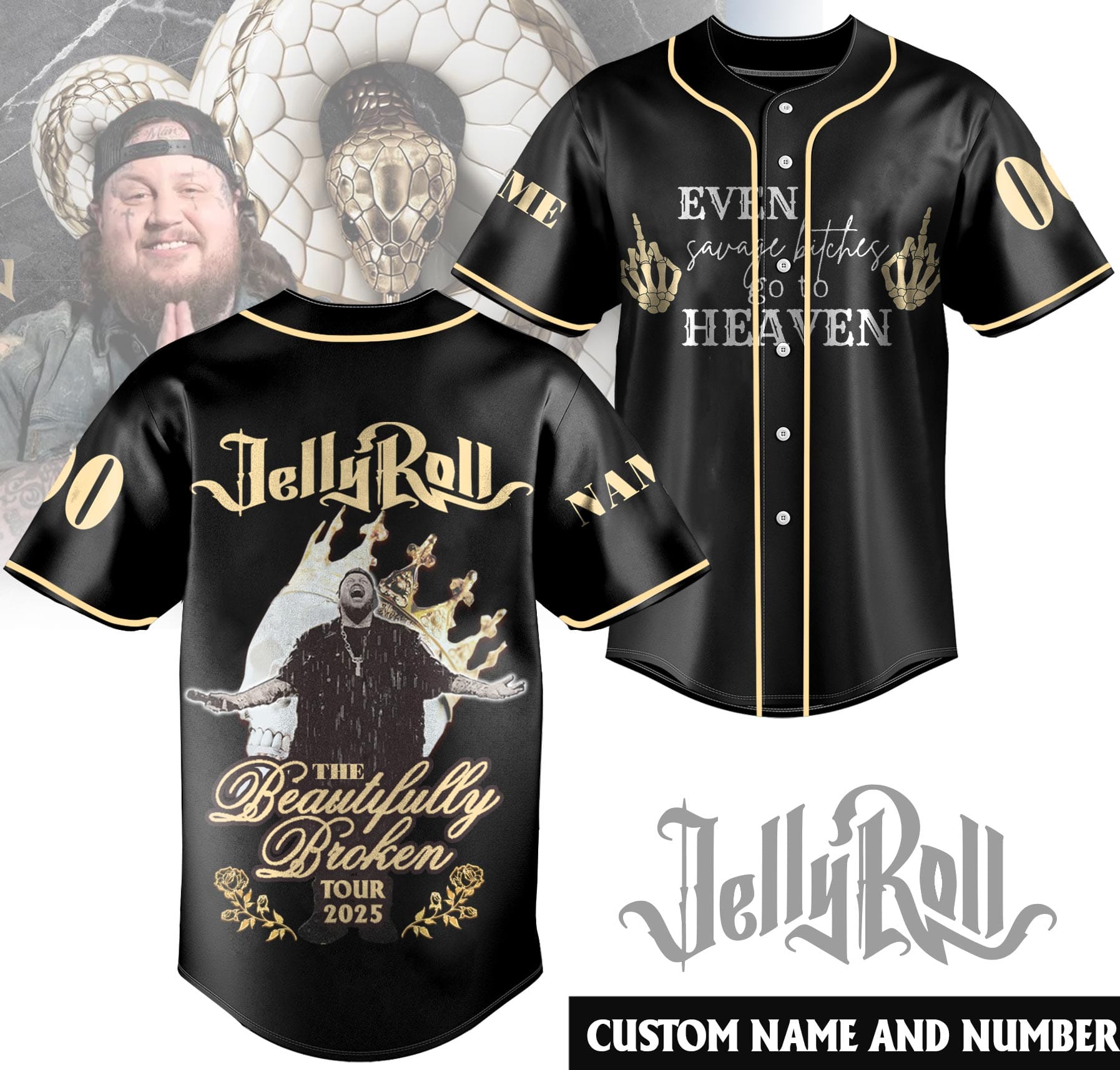 JLRO Baseball Jersey NTH3359LTT