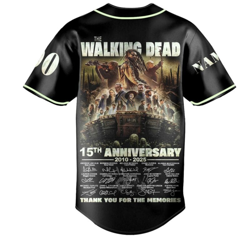 TWD Baseball Jersey NTH3364LTT - Image 3