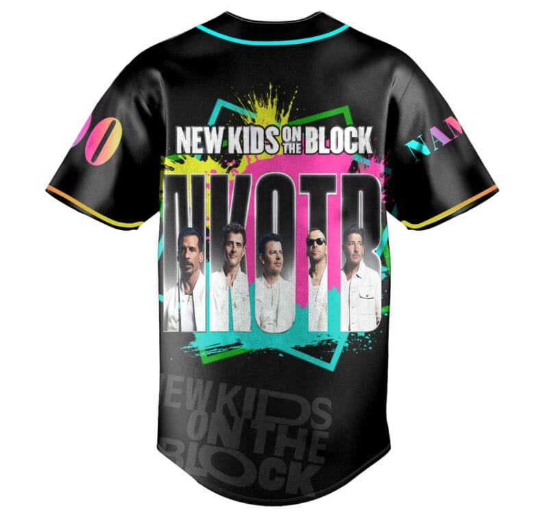 NKOTB Baseball Jersey NTH3383LTT - Image 3