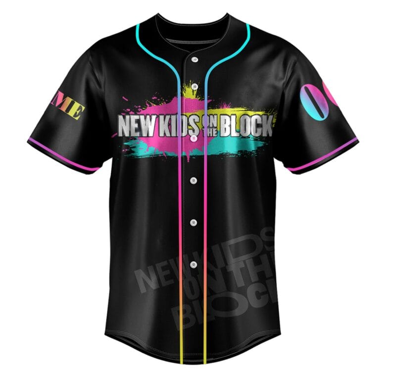 NKOTB Baseball Jersey NTH3383LTT - Image 2