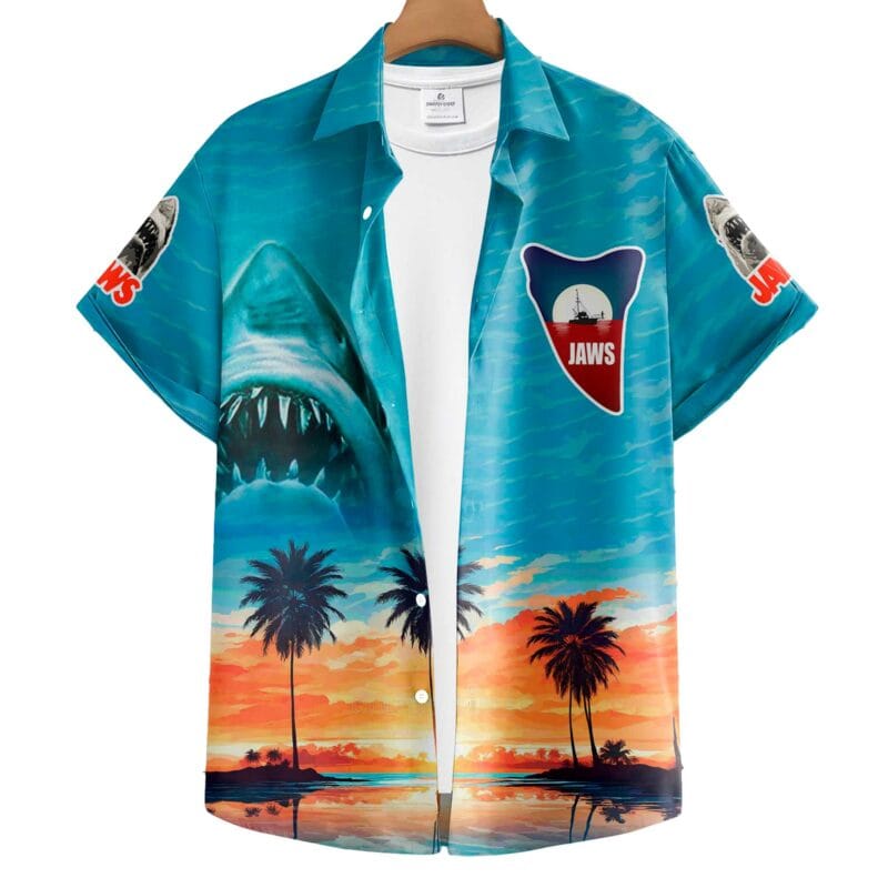 JAWS Hawaiian Shirt NTH3384LTT - Image 2