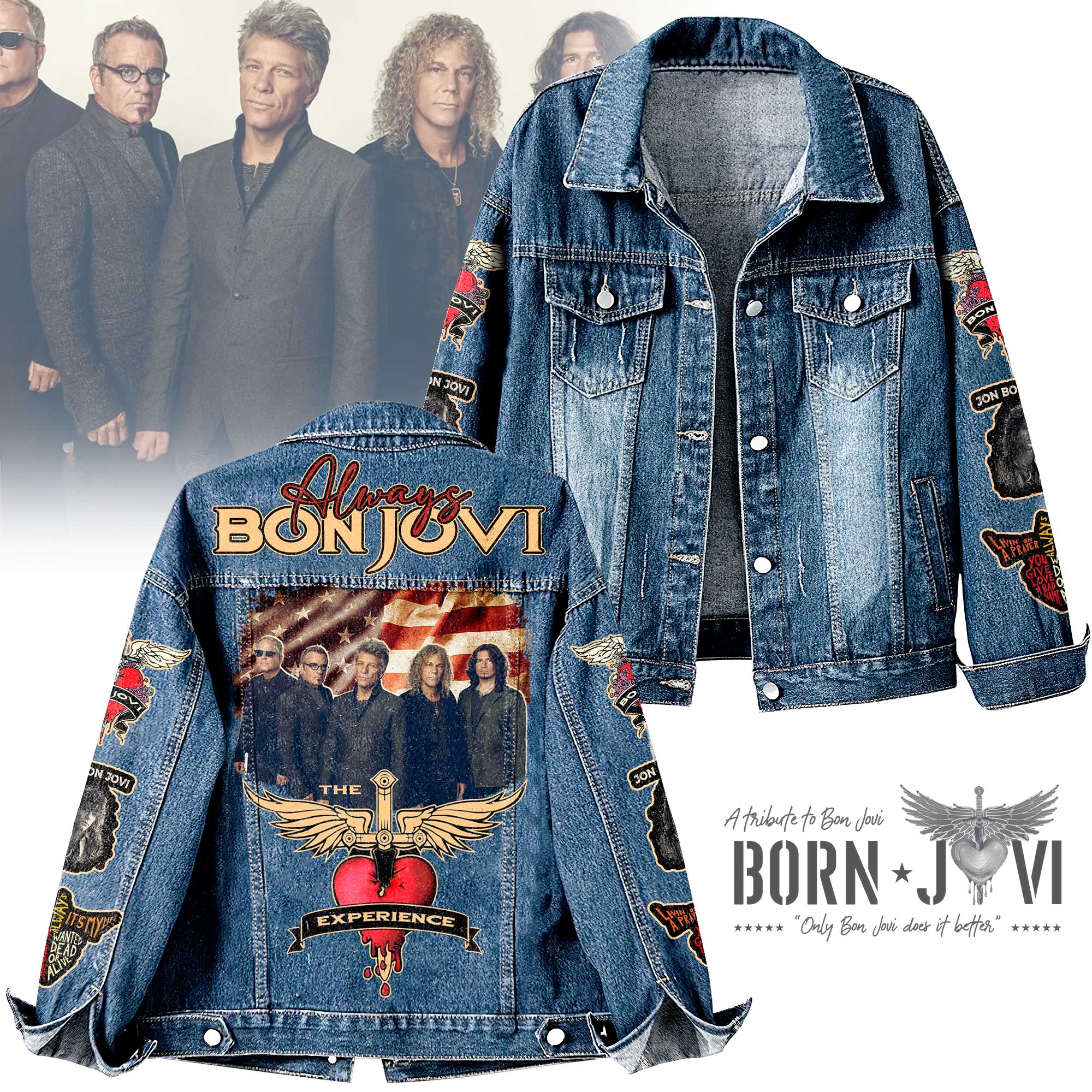 BONJ Denim Jacket NTH3428LTT