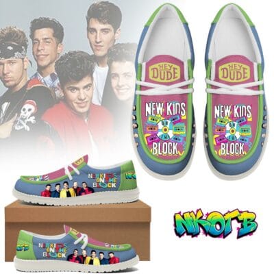 NKOTB Hey Dude Shoes HDN2666NVH