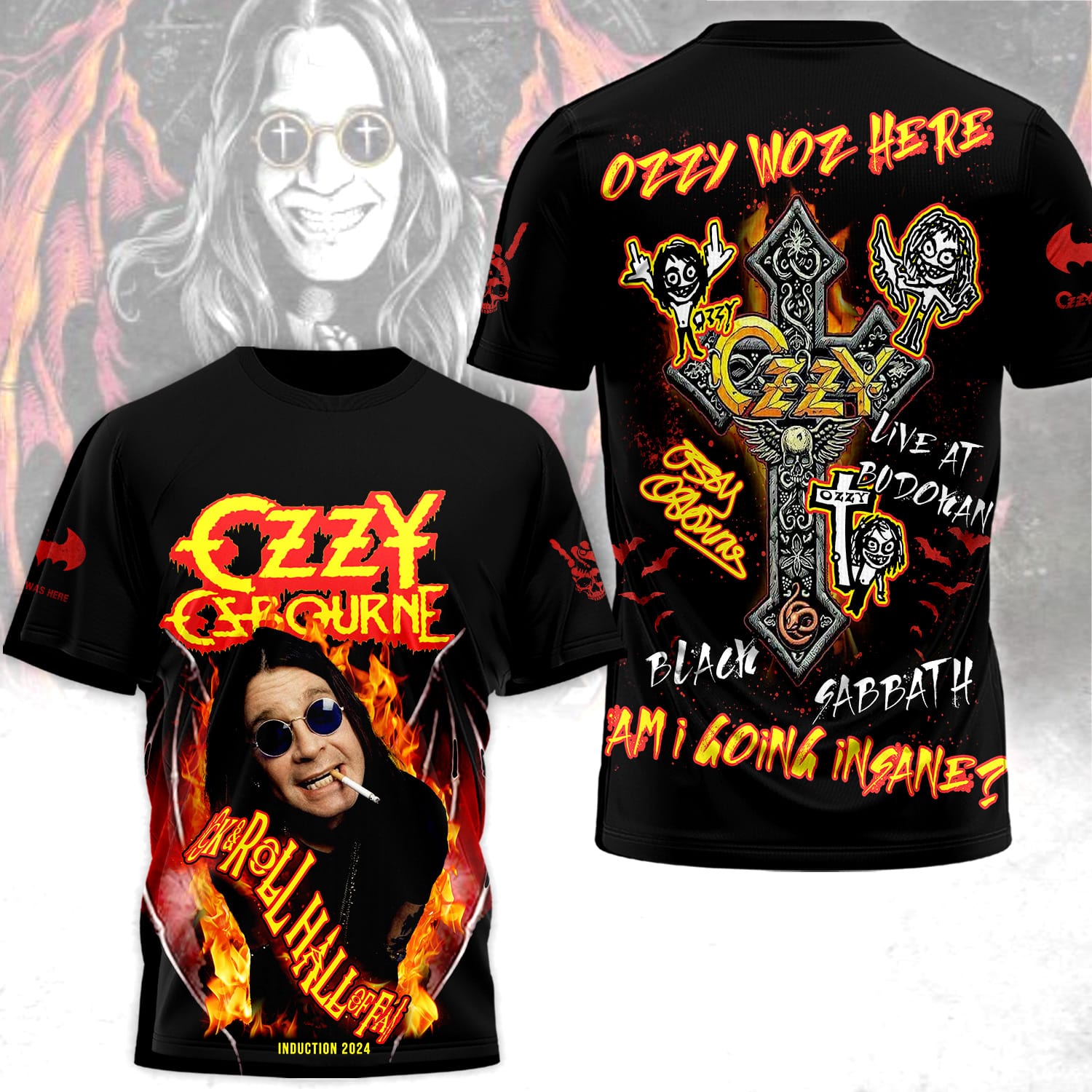 OZZY 3D T-shirt HTH1538LTT