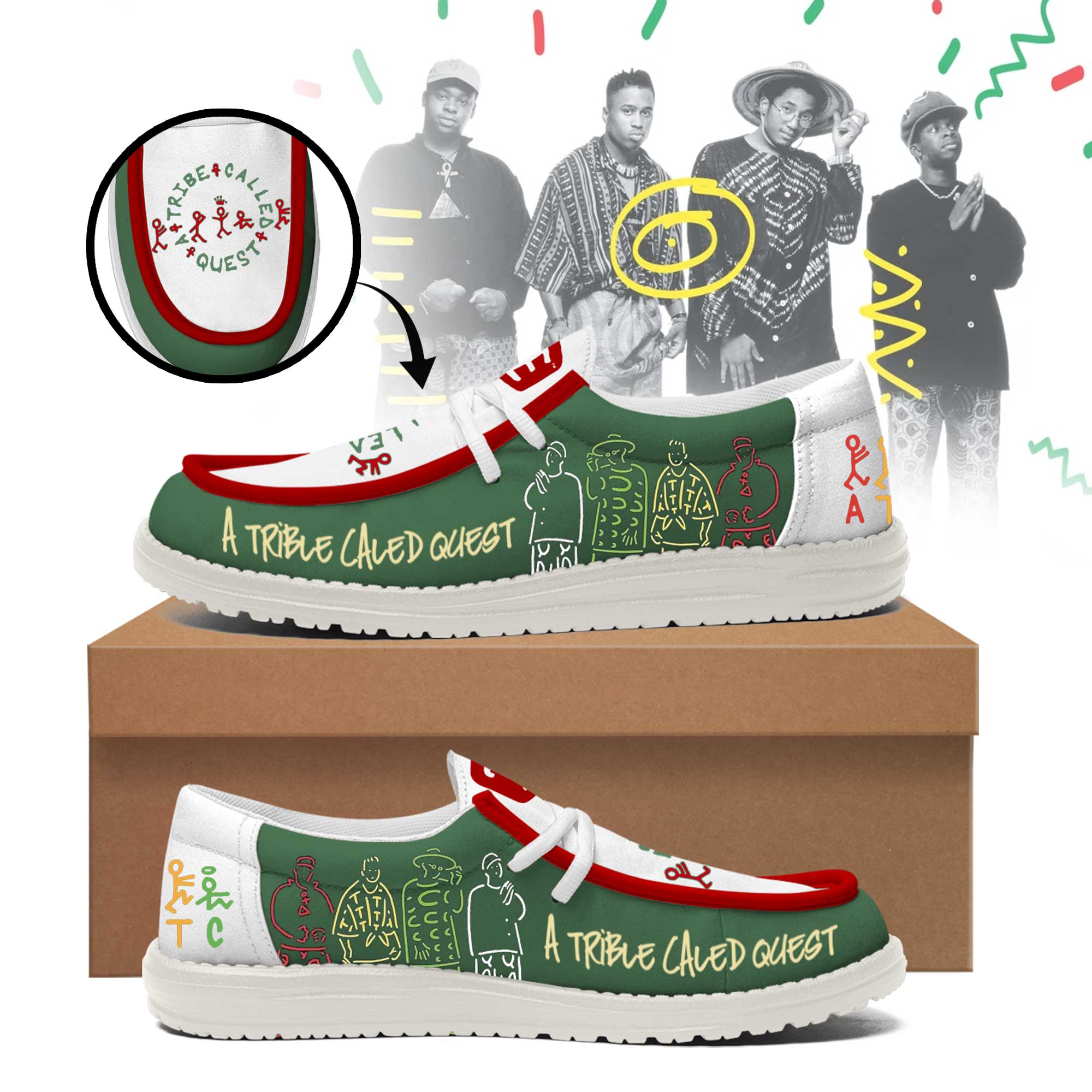 ATCQ Hey Dude Shoes HTH2824LTT