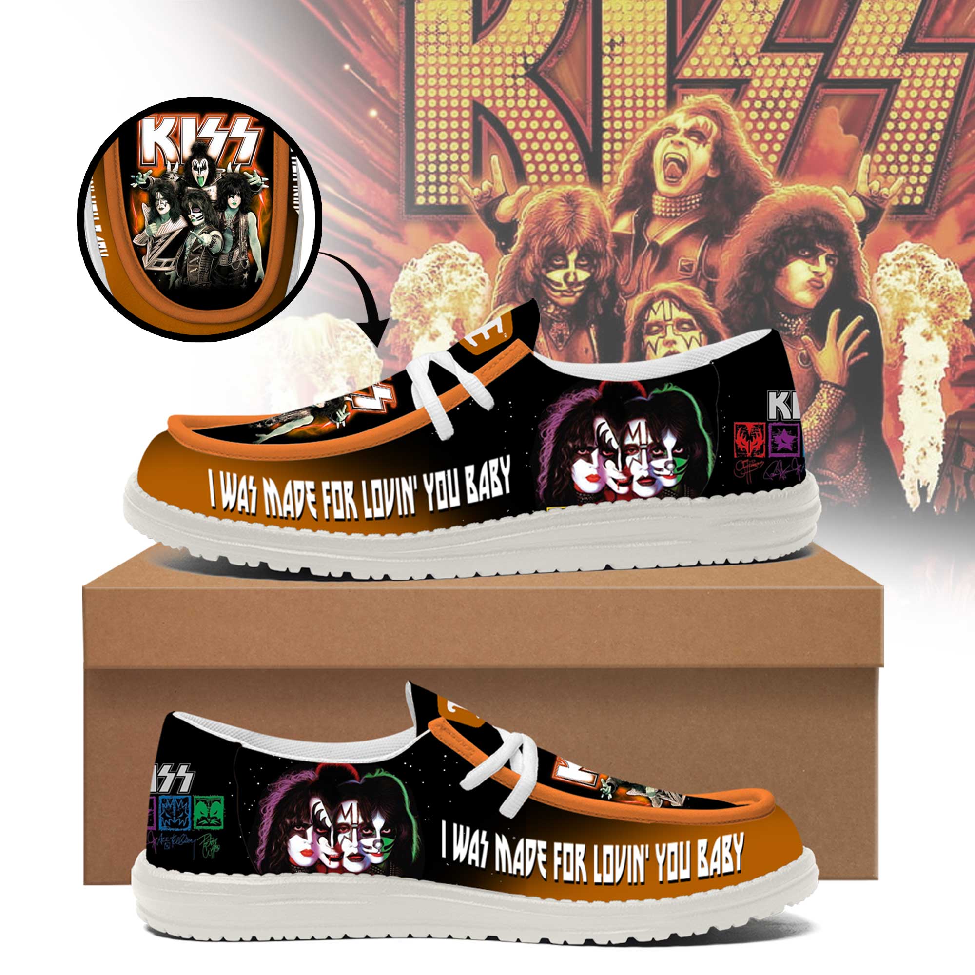 KISS Hey Dude Shoes HTH2830LTT