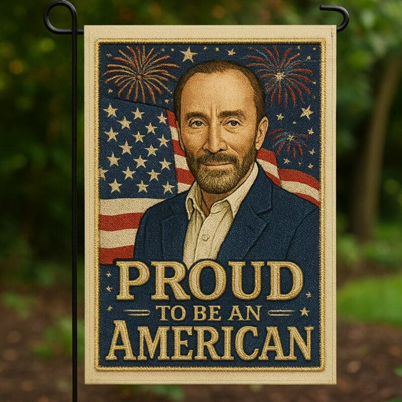 Lee Greenwood Flag NHT250528143121 - Image 2