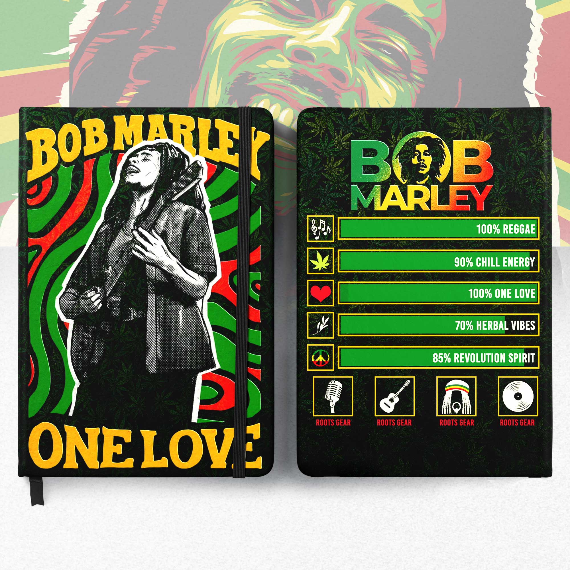 BML Leather Notebook NTH3841LTT