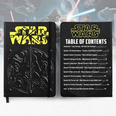 STAR Leather Notebook NTH3853LTT