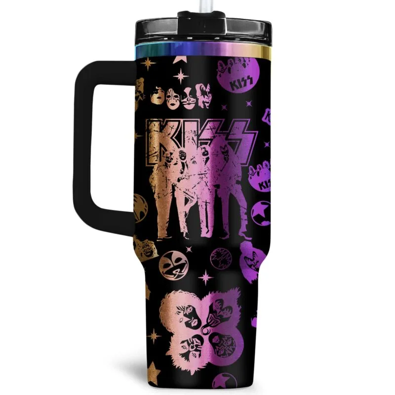 KISS Laser-Engraved Stanley Tumbler 40oz NTH3914LTT - Image 4