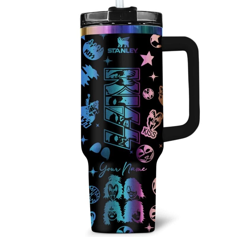 KISS Laser-Engraved Stanley Tumbler 40oz NTH3914LTT - Image 3