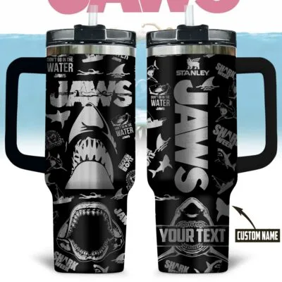 JAWS Laser-Engraved Stanley Tumbler 40oz NTH3916LTT