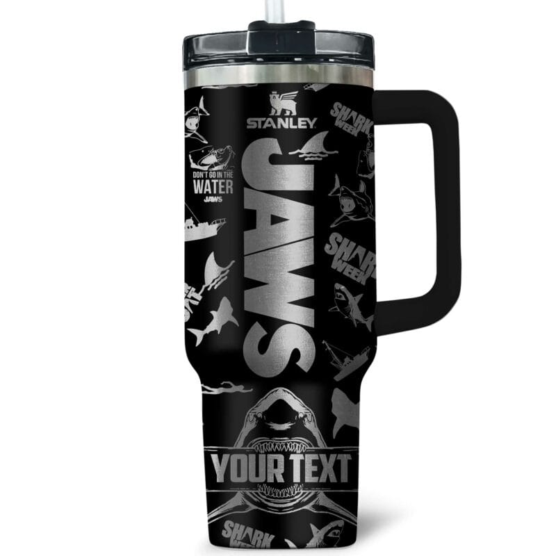 JAWS Laser-Engraved Stanley Tumbler 40oz NTH3916LTT - Image 3