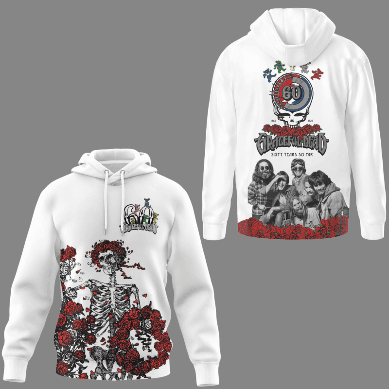 Grateful Dead T-Shirt & Hoodie NHT250602163306 - Image 2