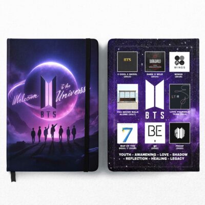 BTS Leather Notebook MNG4232NVH