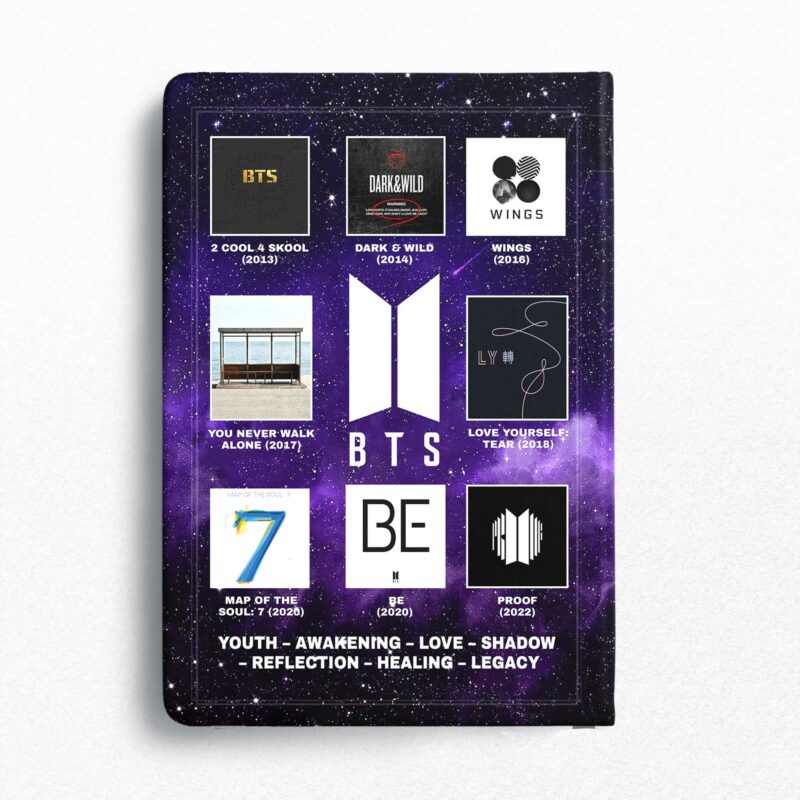 BTS Leather Notebook MNG4232NVH - Image 2