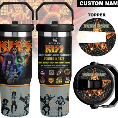 KISS Stanley Flip Straw Tumbler  NTH4005LTT