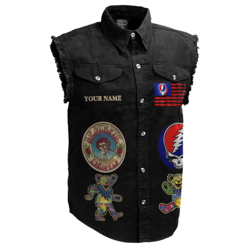 GRDE Sleeveless Cut Off Jacket NTH4127LTT - Image 2