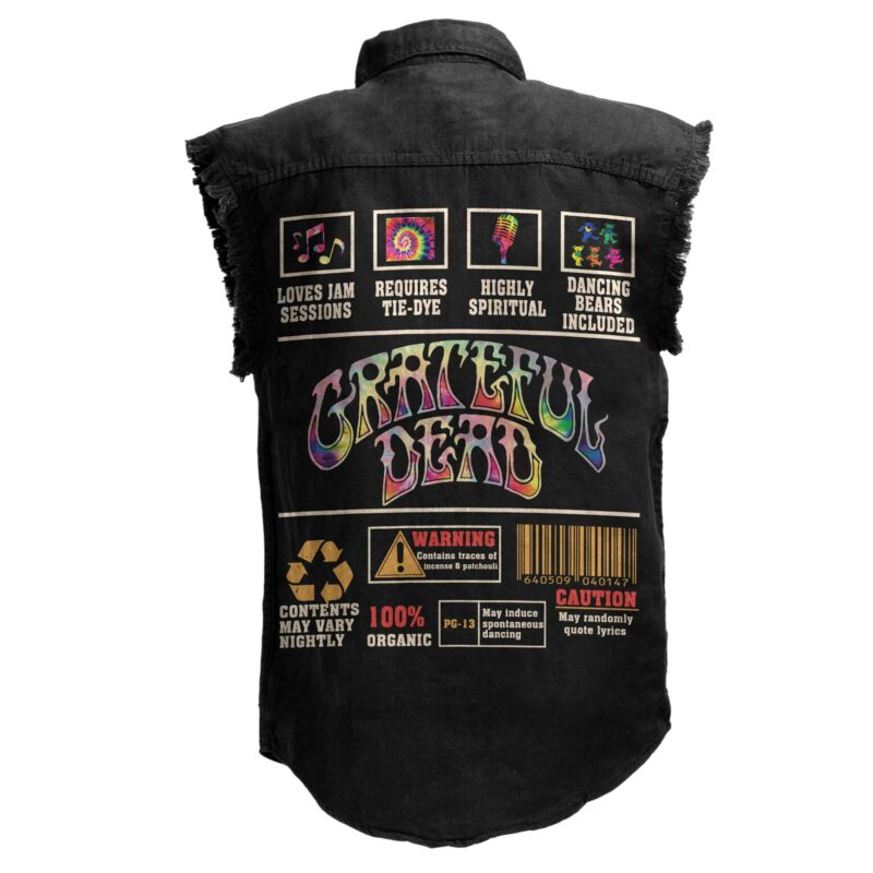 GRDE Sleeveless Cut Off Jacket NTH4127LTT - Image 4