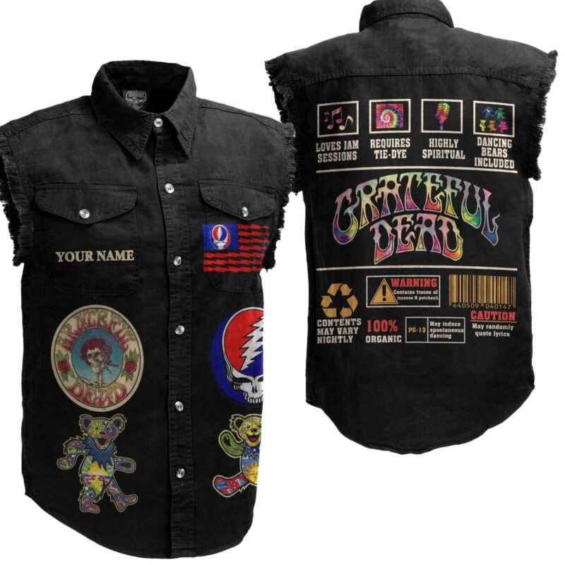 GRDE Sleeveless Cut Off Jacket NTH4127LTT - Image 3