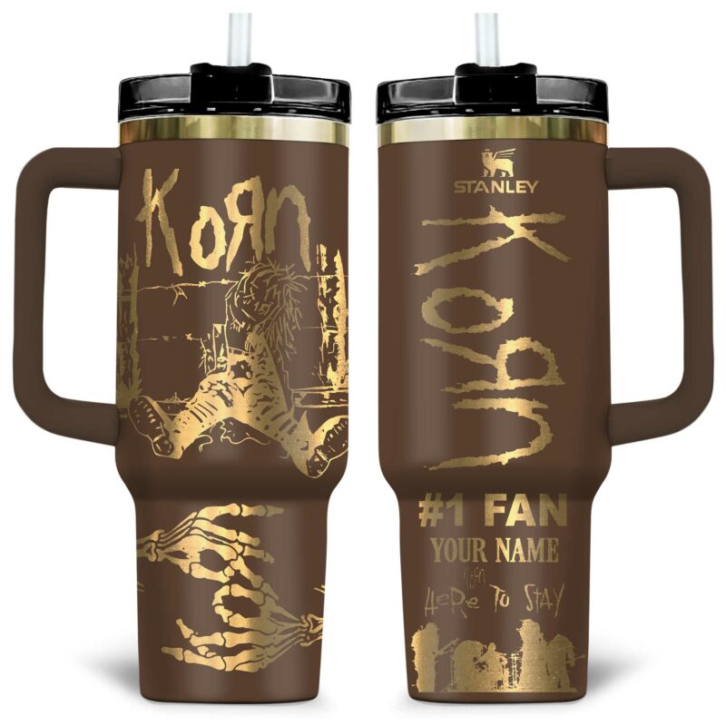 KORN Laser Engraved Stanley Tumbler 40oz NTH4196LTT - Image 2
