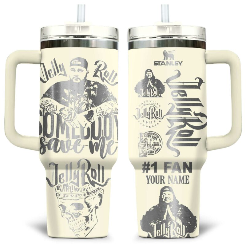 JLRO Laser Engraved Stanley Tumbler 40oz NTH4208LTT - Image 2