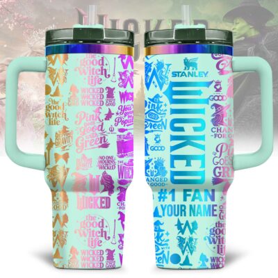 WICK Laser Engraved Stanley Tumbler 40oz NTH4284LTT