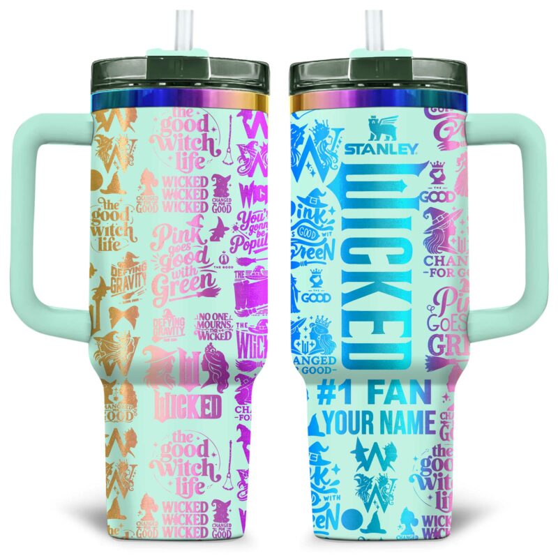 WICK Laser Engraved Stanley Tumbler 40oz NTH4284LTT - Image 2