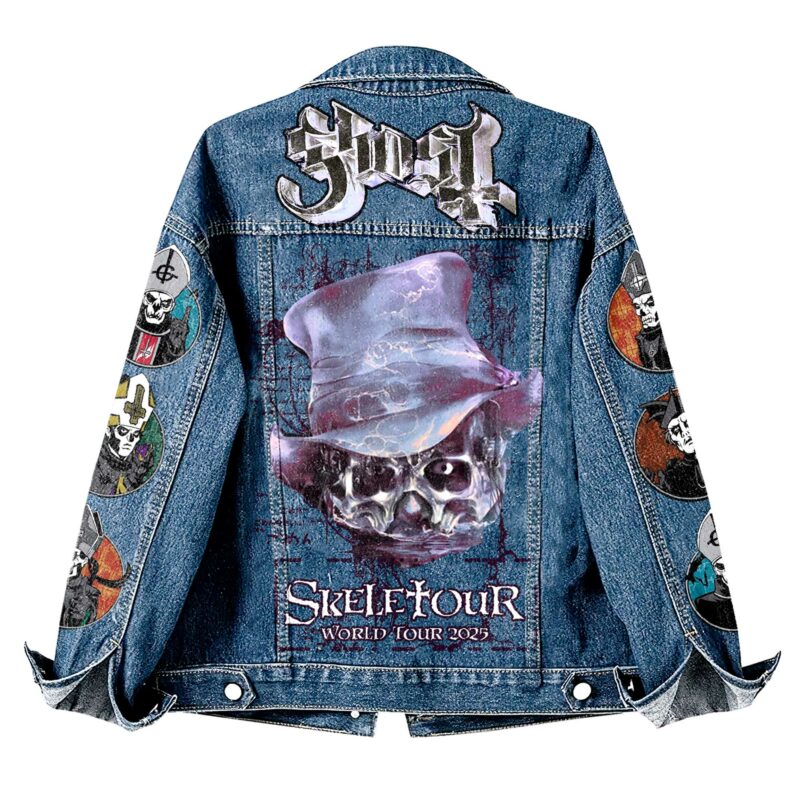 GOST Hooded Denim Jacket TKC4122LTT - Image 4