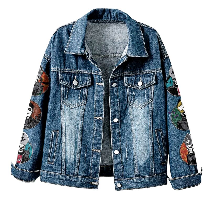 GOST Hooded Denim Jacket TKC4122LTT - Image 3