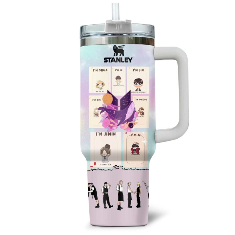 BTS Stanley Tumbler 40oz MNG4133NVH - Image 4