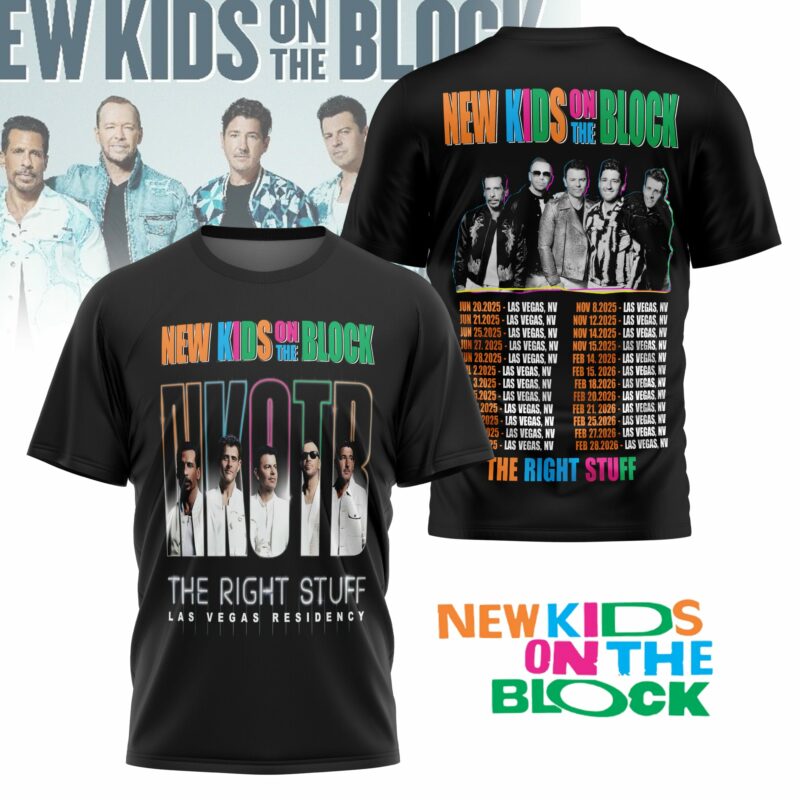 NKOTB T-shirt MNG4419NVH - Image 3