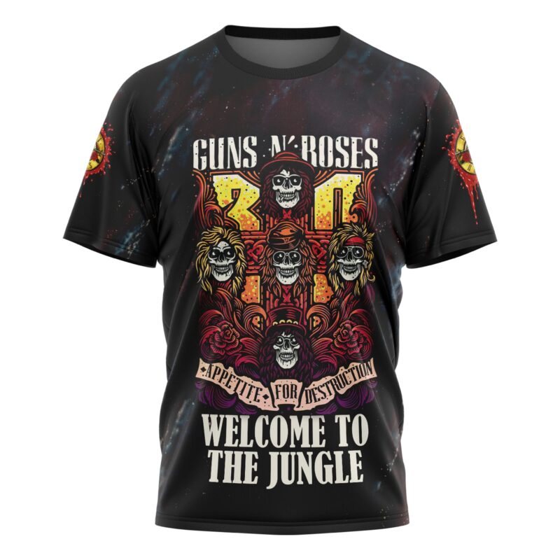 GnR T-shirt MNG4434NVH - Image 2
