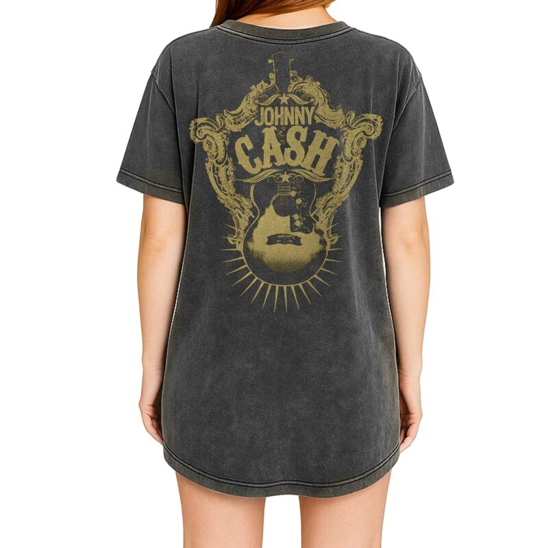 JCAS Washed Distressed T-shirt MNG4513LTT - Image 4