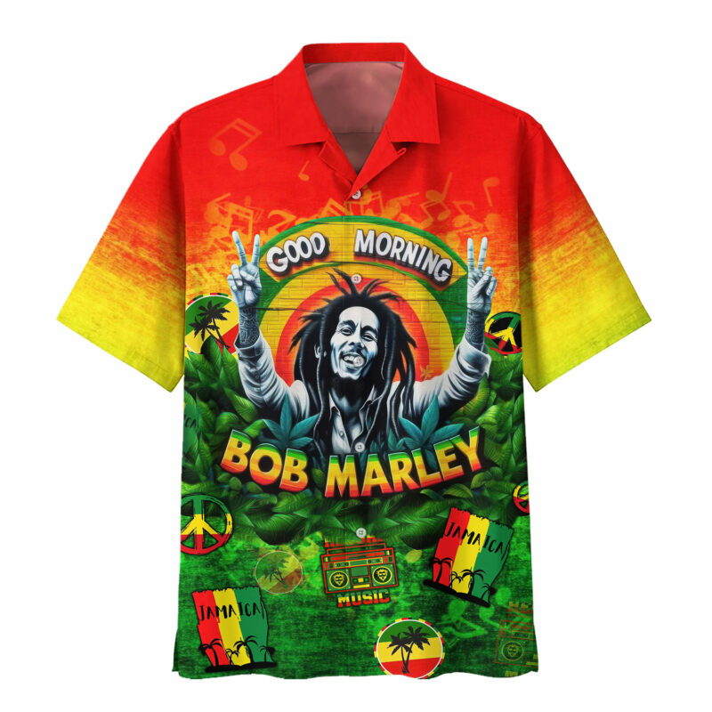 BML Hawaiian Shirt MNG4562NTS - Image 3