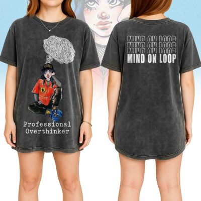 BLE Washed Distressed T-shirt MNG4639NVH