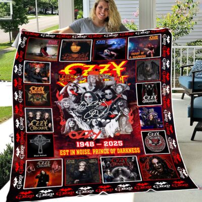 OZZY Flannel Throw Blanket MNG4676NVH