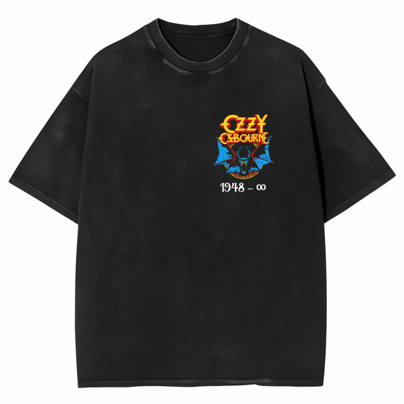 OZZY Washed Distressed T-shirt MNG4705NTS - Image 2