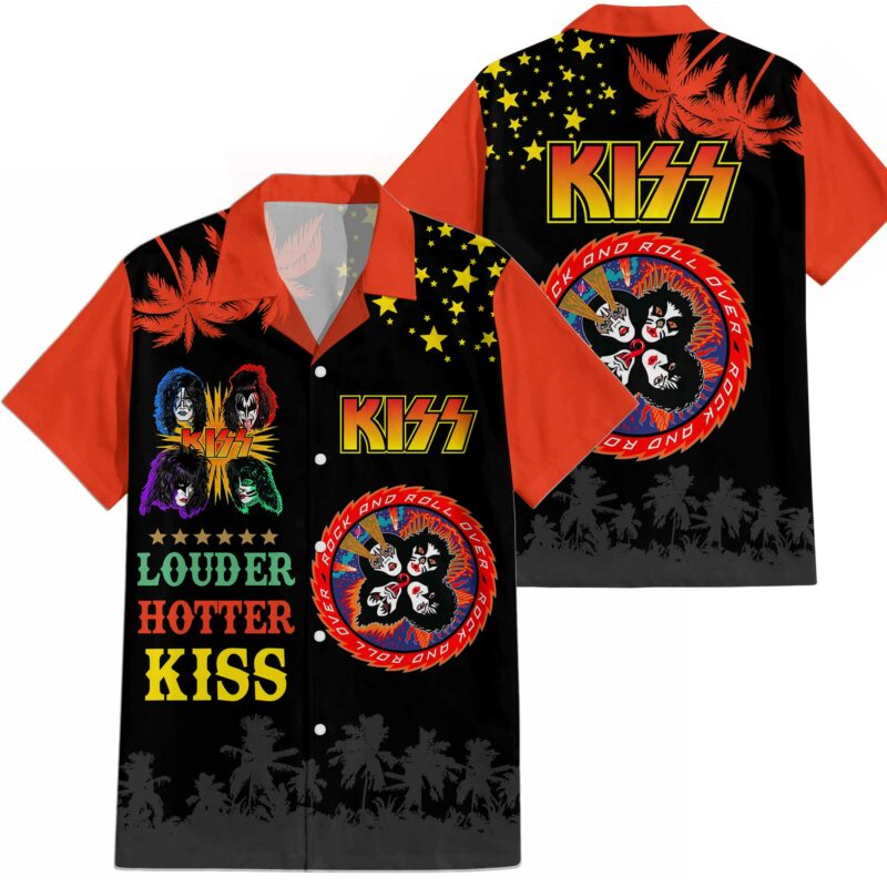 KISS Hawaiian Shirt NTH4380LTT - Image 4