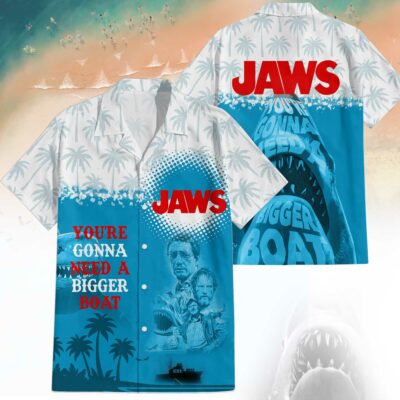 JAWS Hawaiian Shirt NTH4381LTT