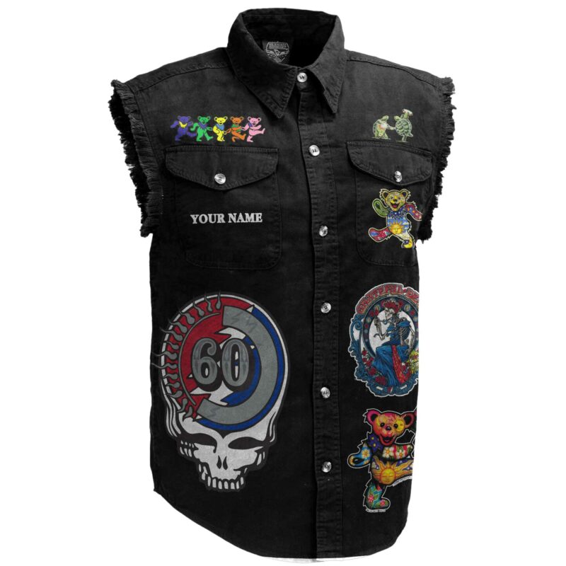 GRDE Sleeveless Cut Off Jacket NTH4492LTT - Image 4