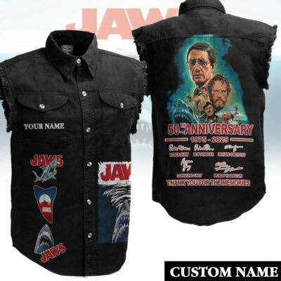 JAWS Sleeveless Cut Off Jacket NTH4502LTT